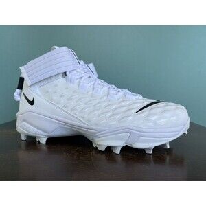 Nike Force Savage Pro 2 Shark White Football Cleats Men's Size 13 BV5448-101